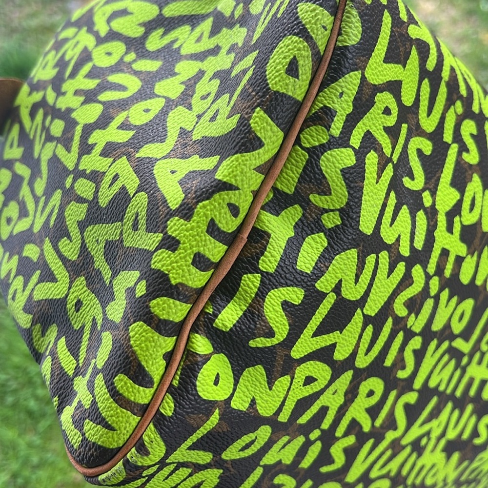 Louis Vuitton X Stephen Sprouse Monogram Graffiti Speedy 30 - Rare - Picture 5 of 13